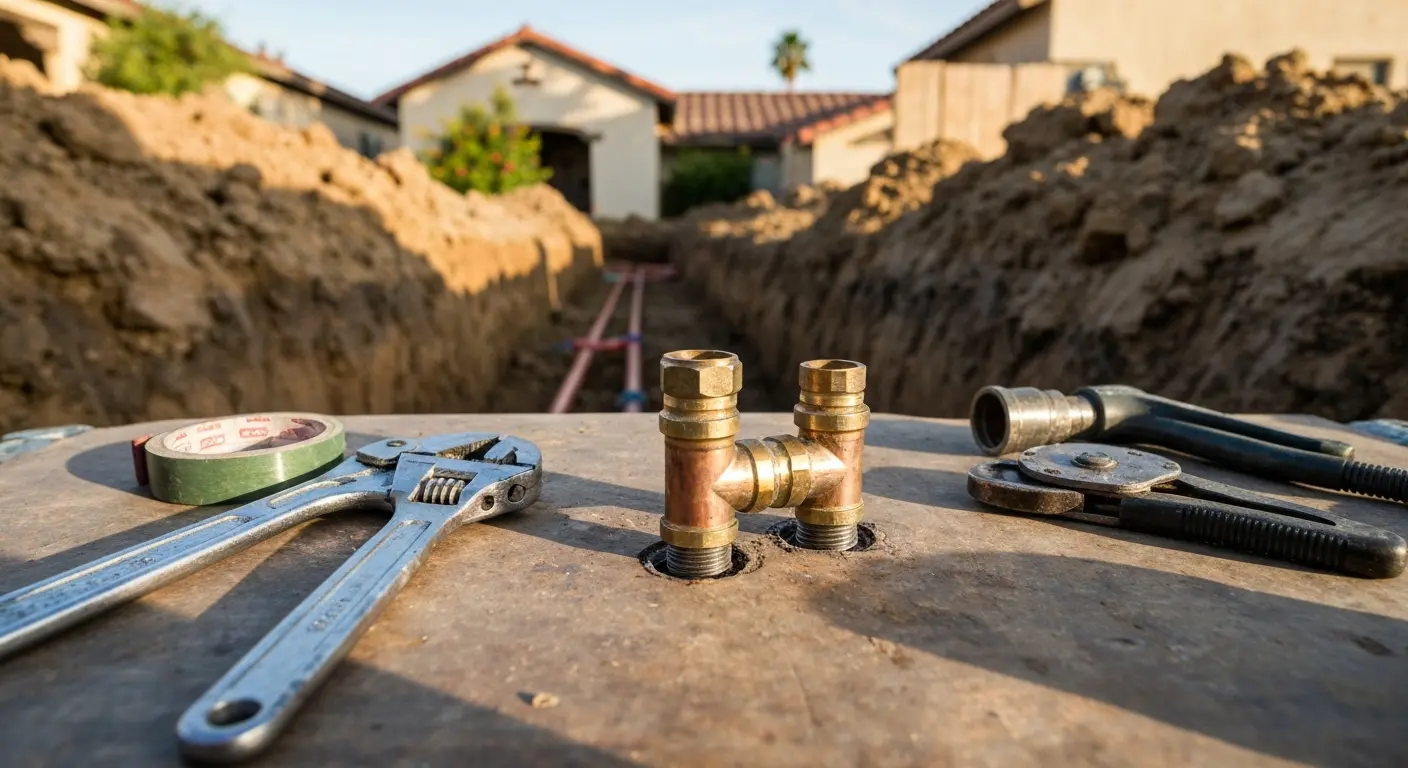Emergency plumbing repair