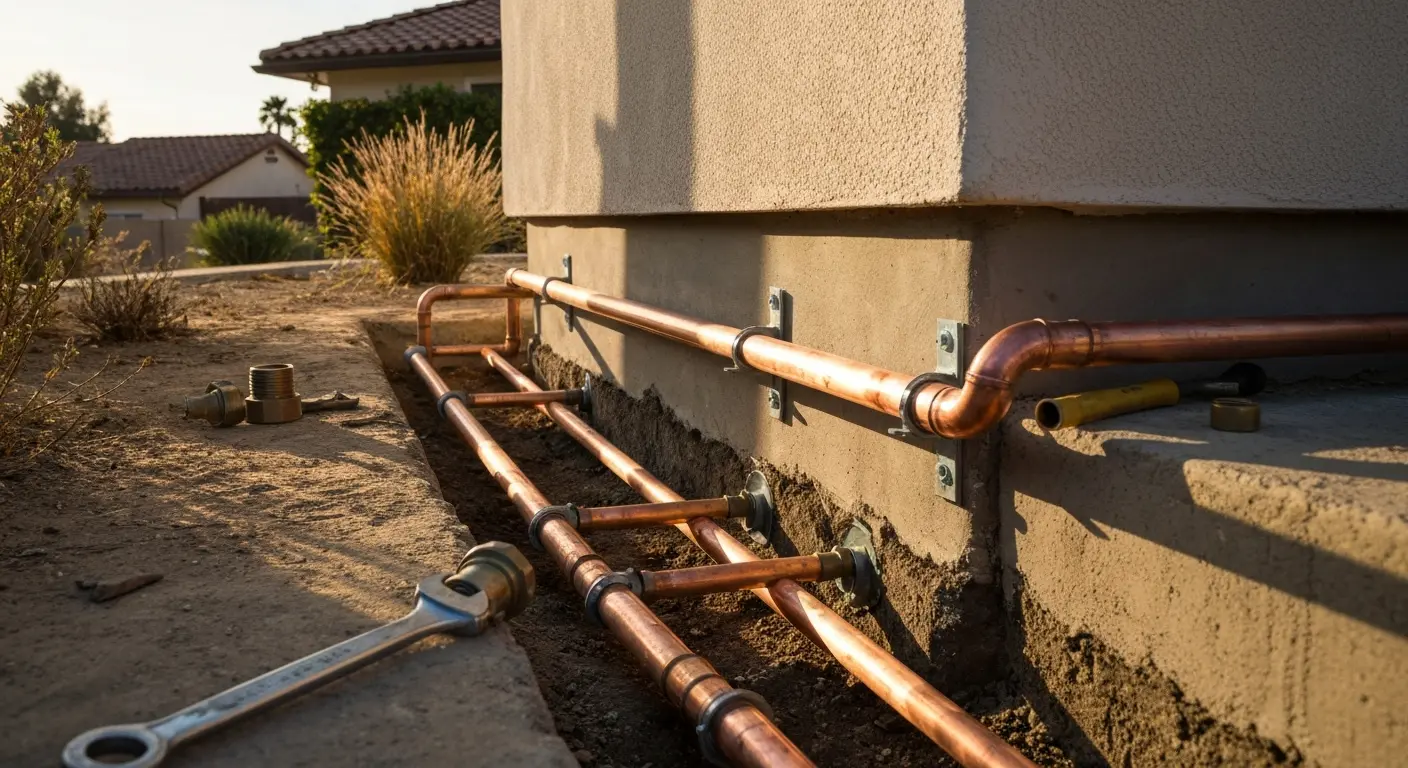 Waterline replacement project