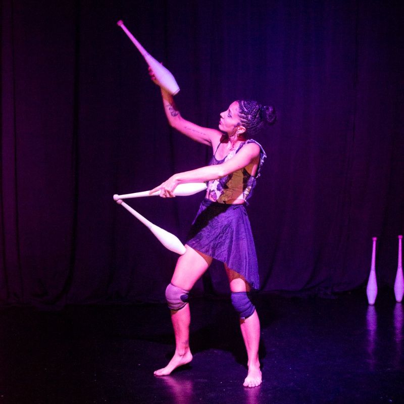 Dani Corradi in motion