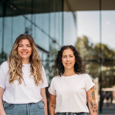 Teresa und Stefanie, Seeds Designinstitut