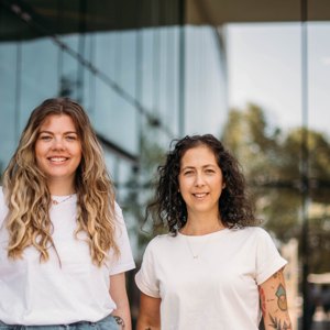 Teresa und Stefanie, Seeds Designinstitut