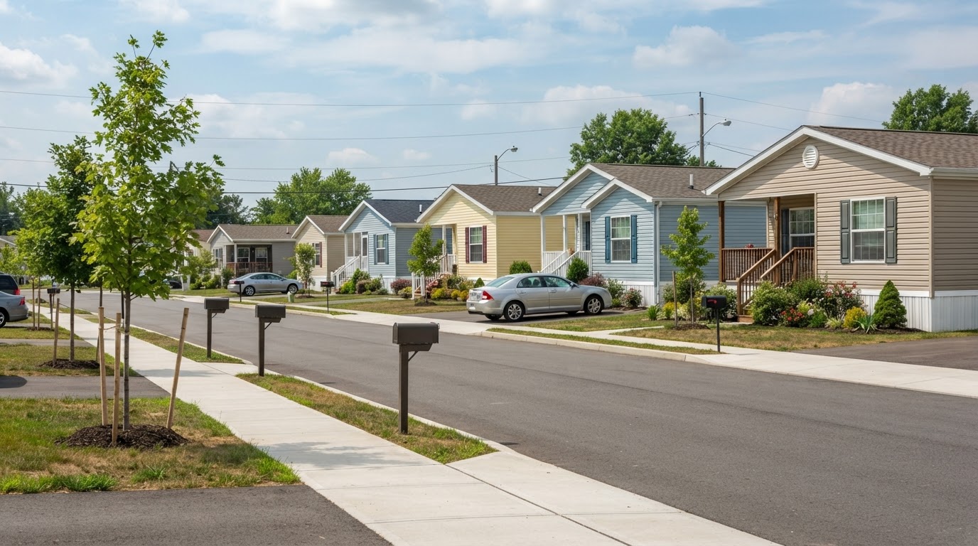 Manufactured home exterior