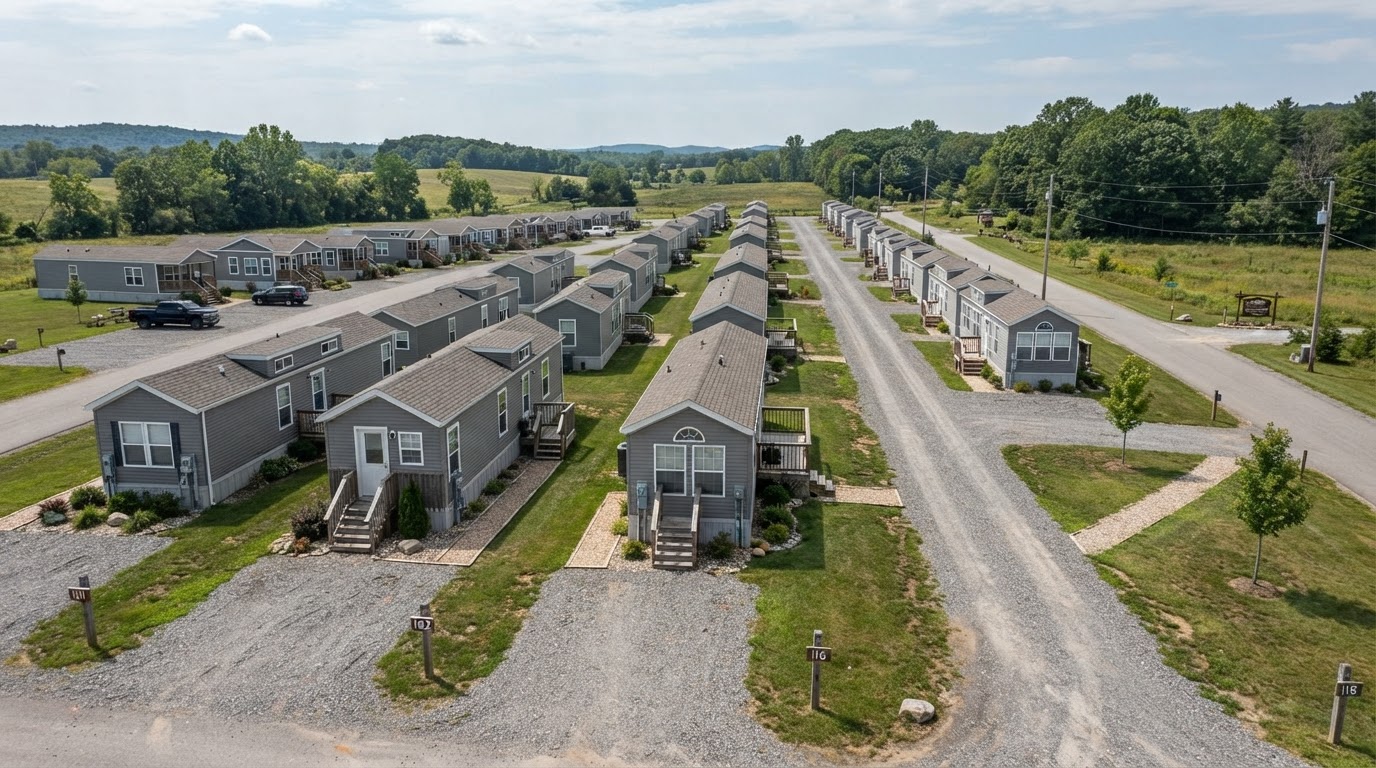 Park model home exterior