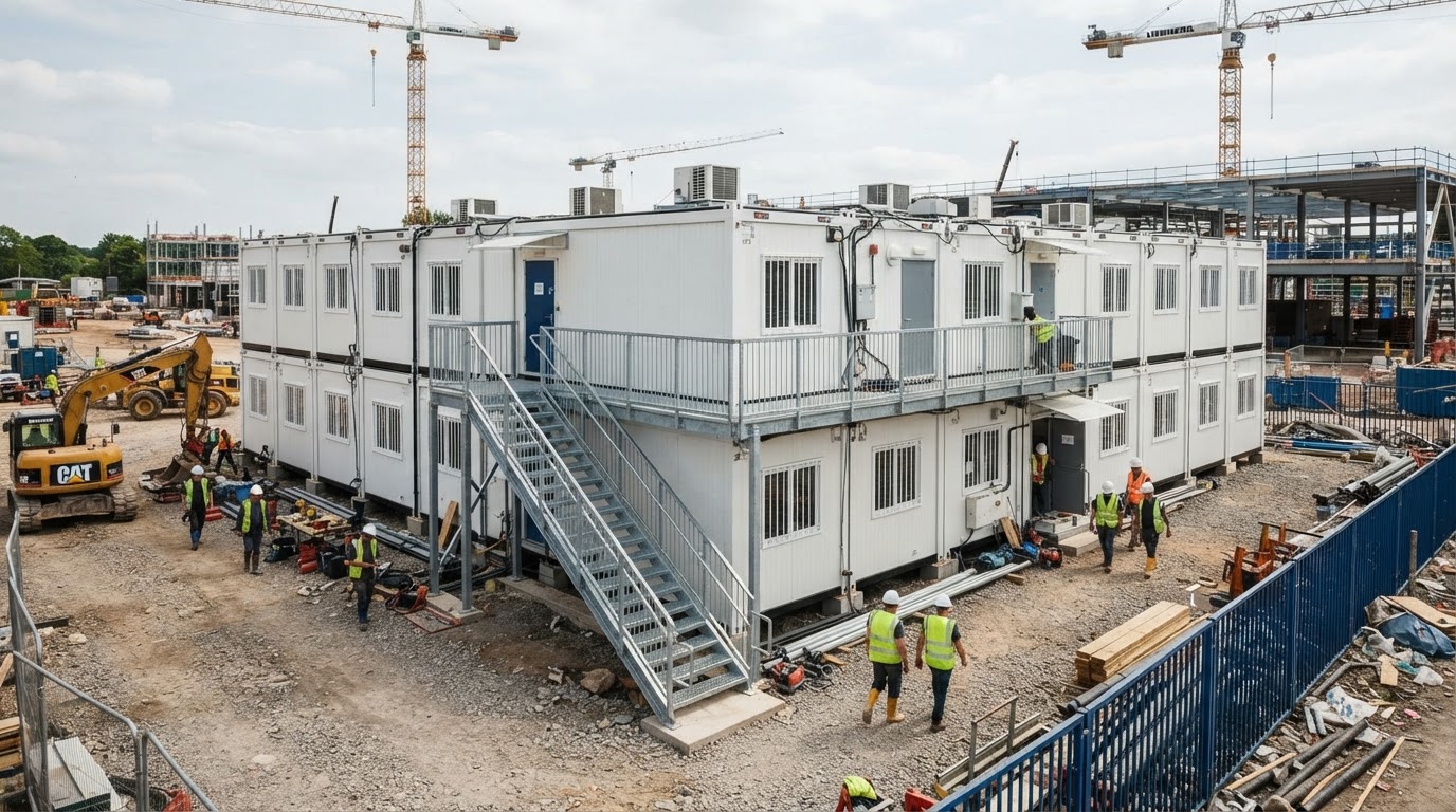 Container home exterior