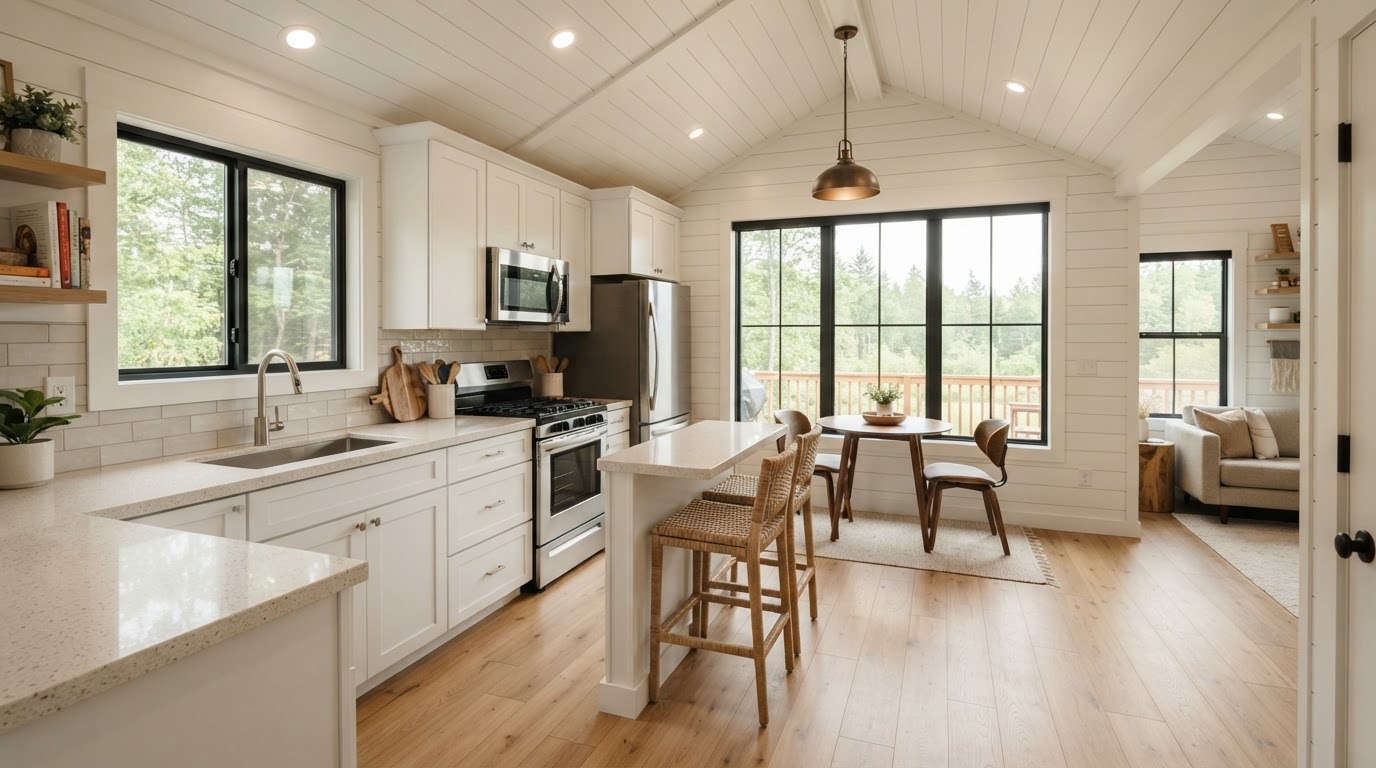 Park model home interior