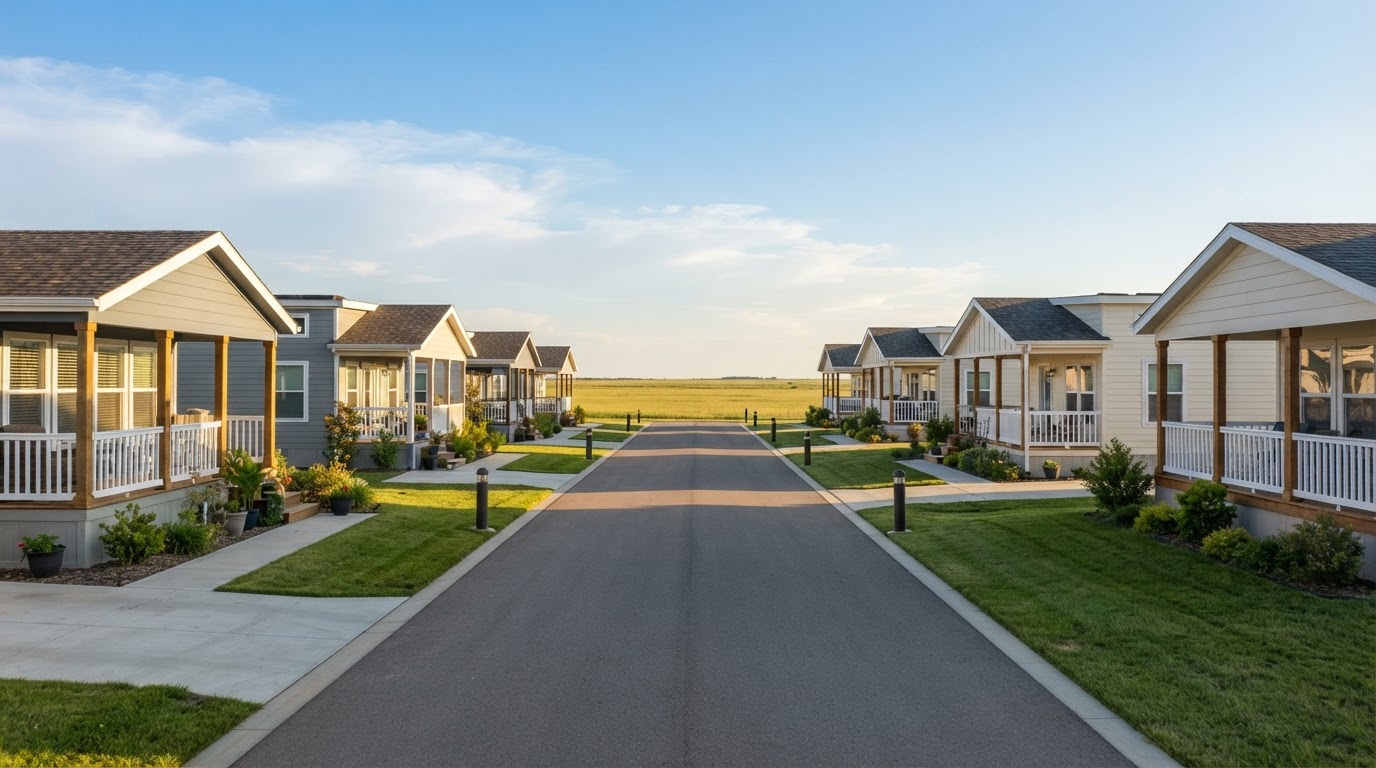 Park model home exterior