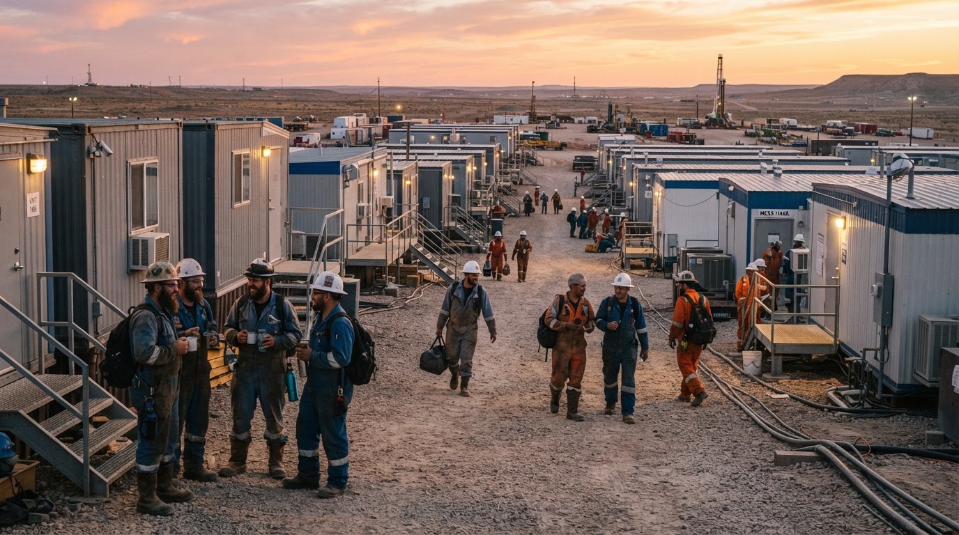 Oil and gas jobsite