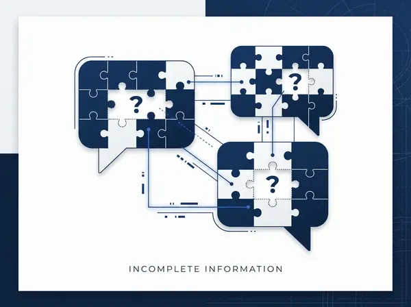 Visual representation of deletion patterns in NLP Meta Model showing missing information in workplace communication