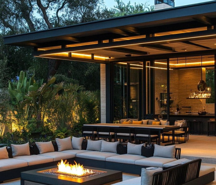 Smart deck layout in San Diego
