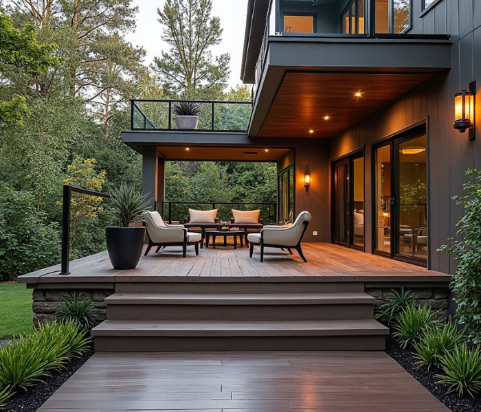 Detailed deck craftsmanship in San Diego