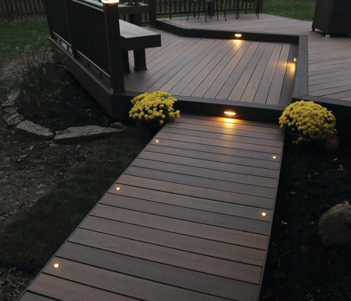 Backyard deck upgrade in San Diego