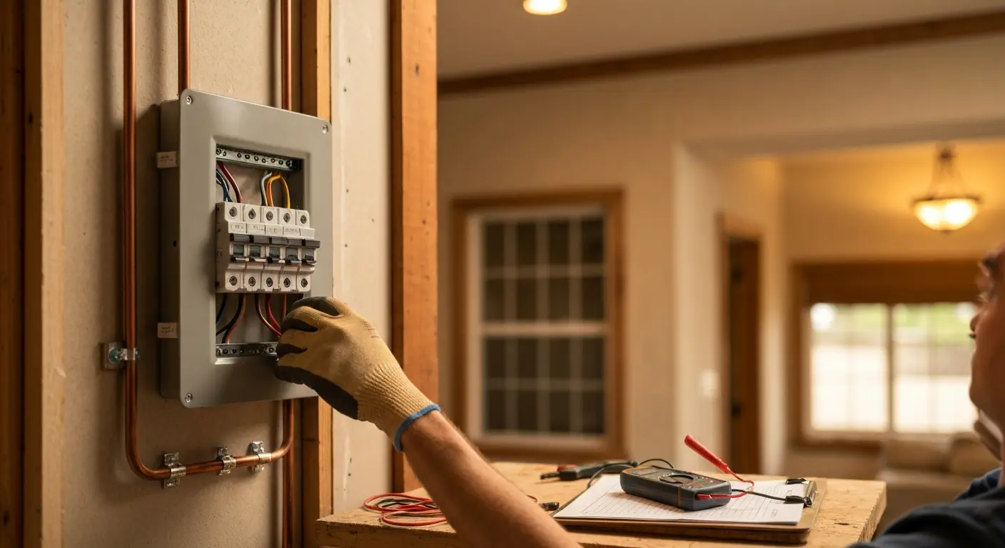Electrical installation in home