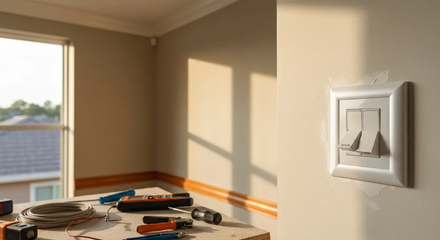Switch installation work