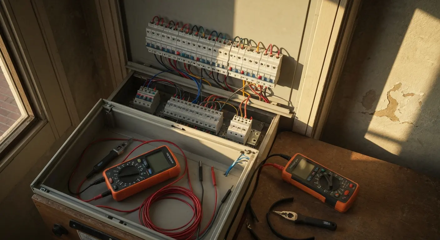 Troubleshooting electrical circuit