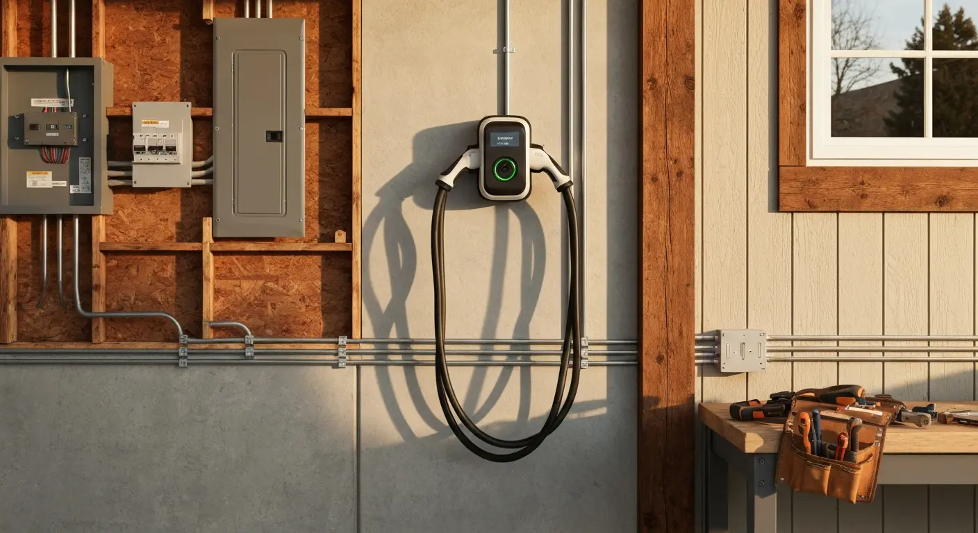 EV charger installation