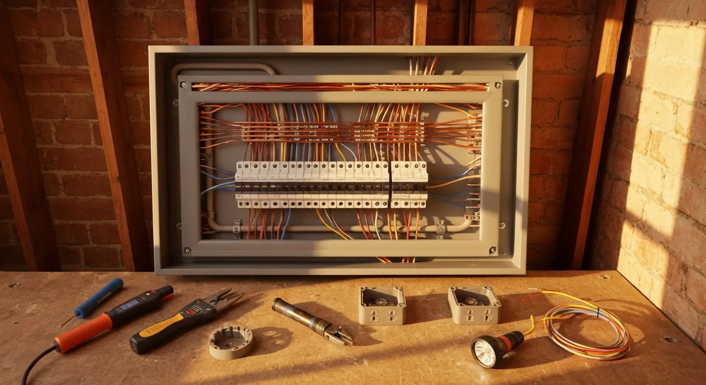 Electrical troubleshooting and repair work
