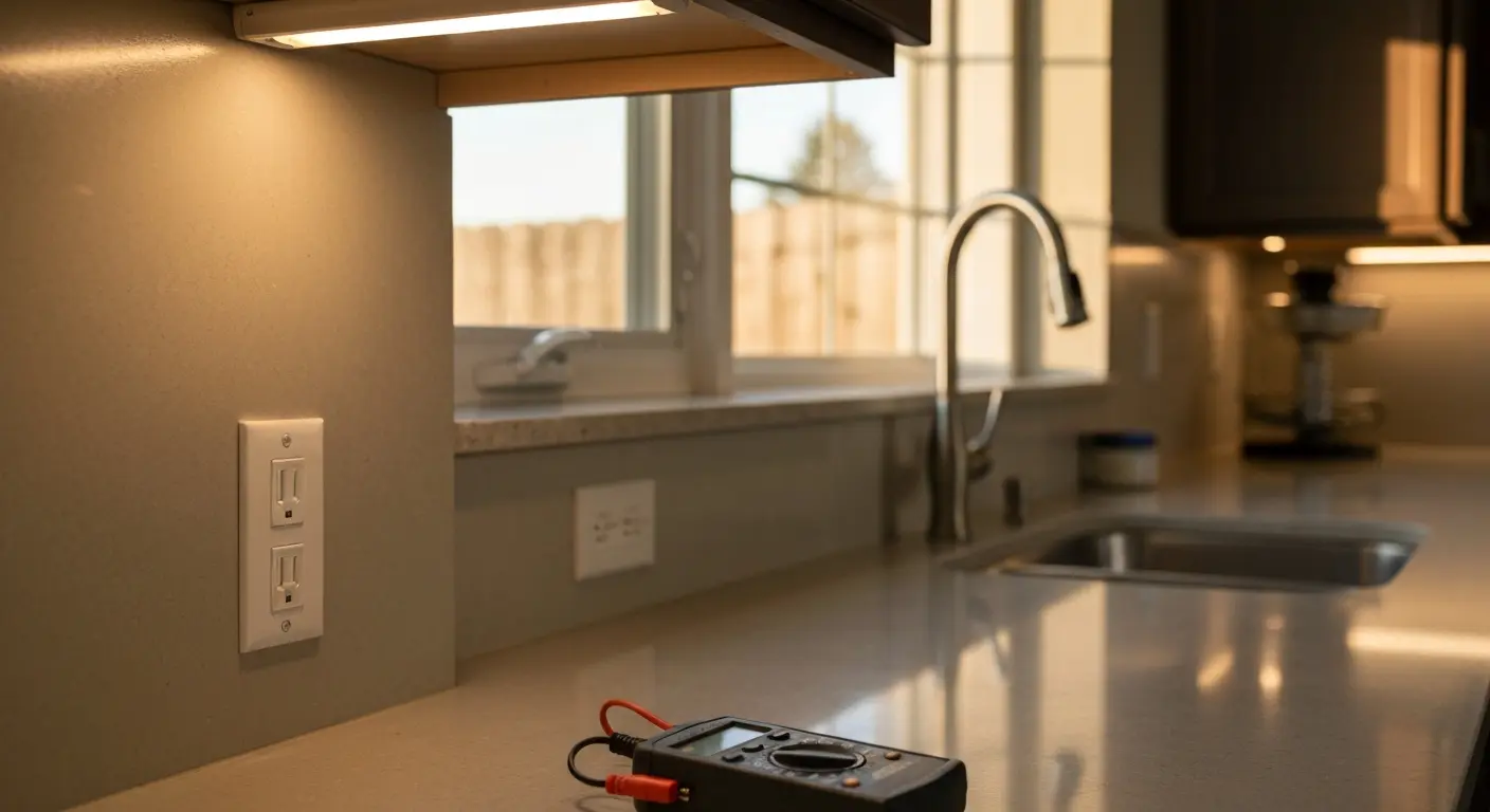 GFCI installation in Concord kitchen