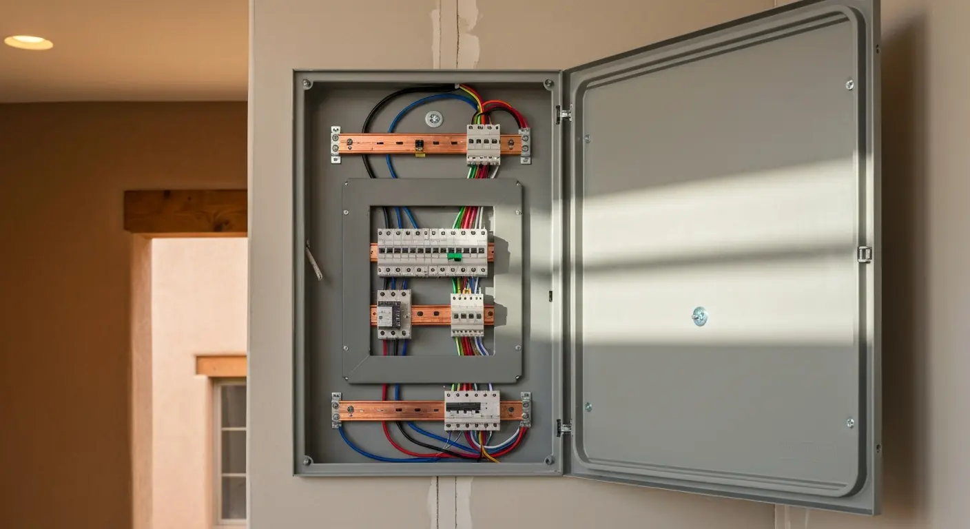 Electrical panel upgrade installation