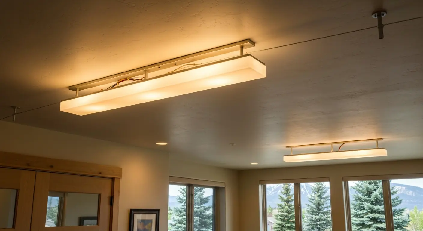 Custom lighting installation