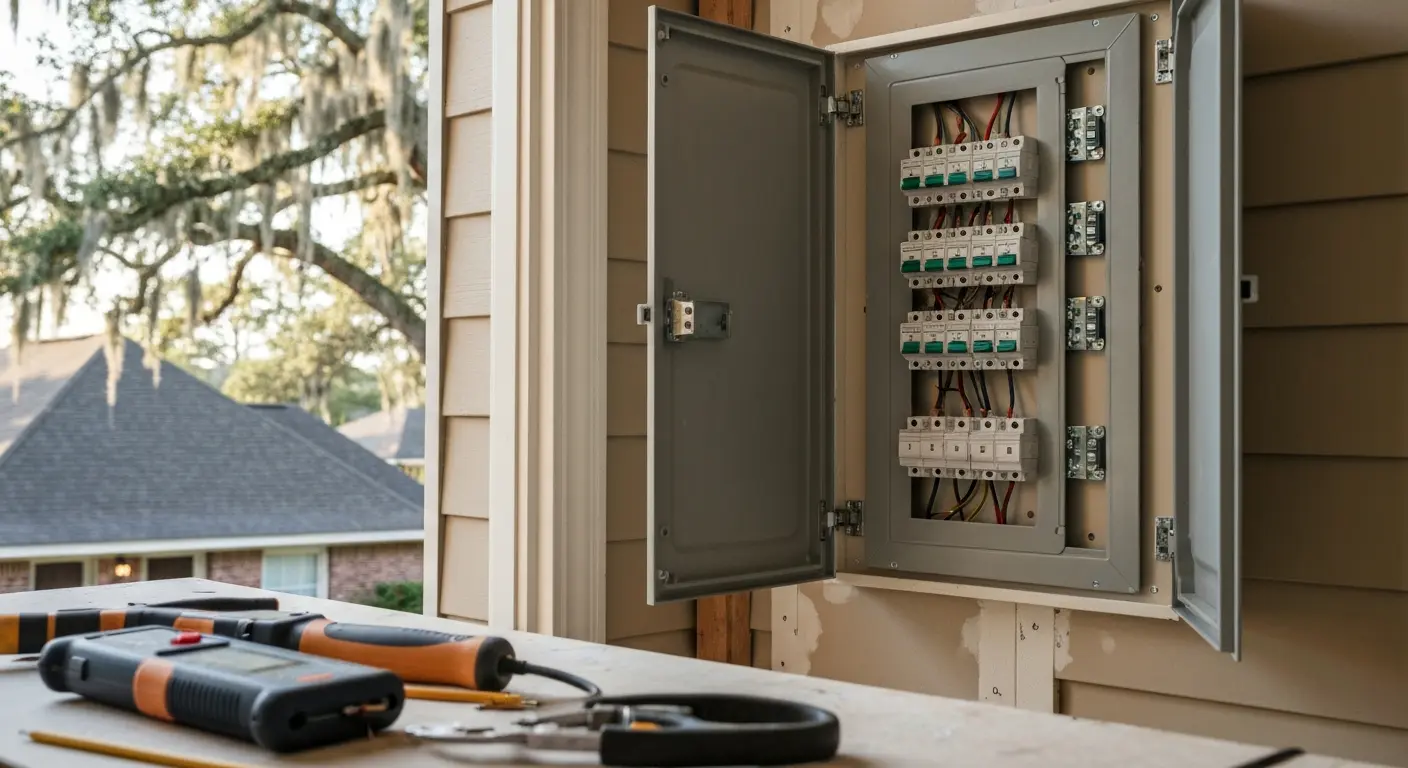 Electrical panel upgrade