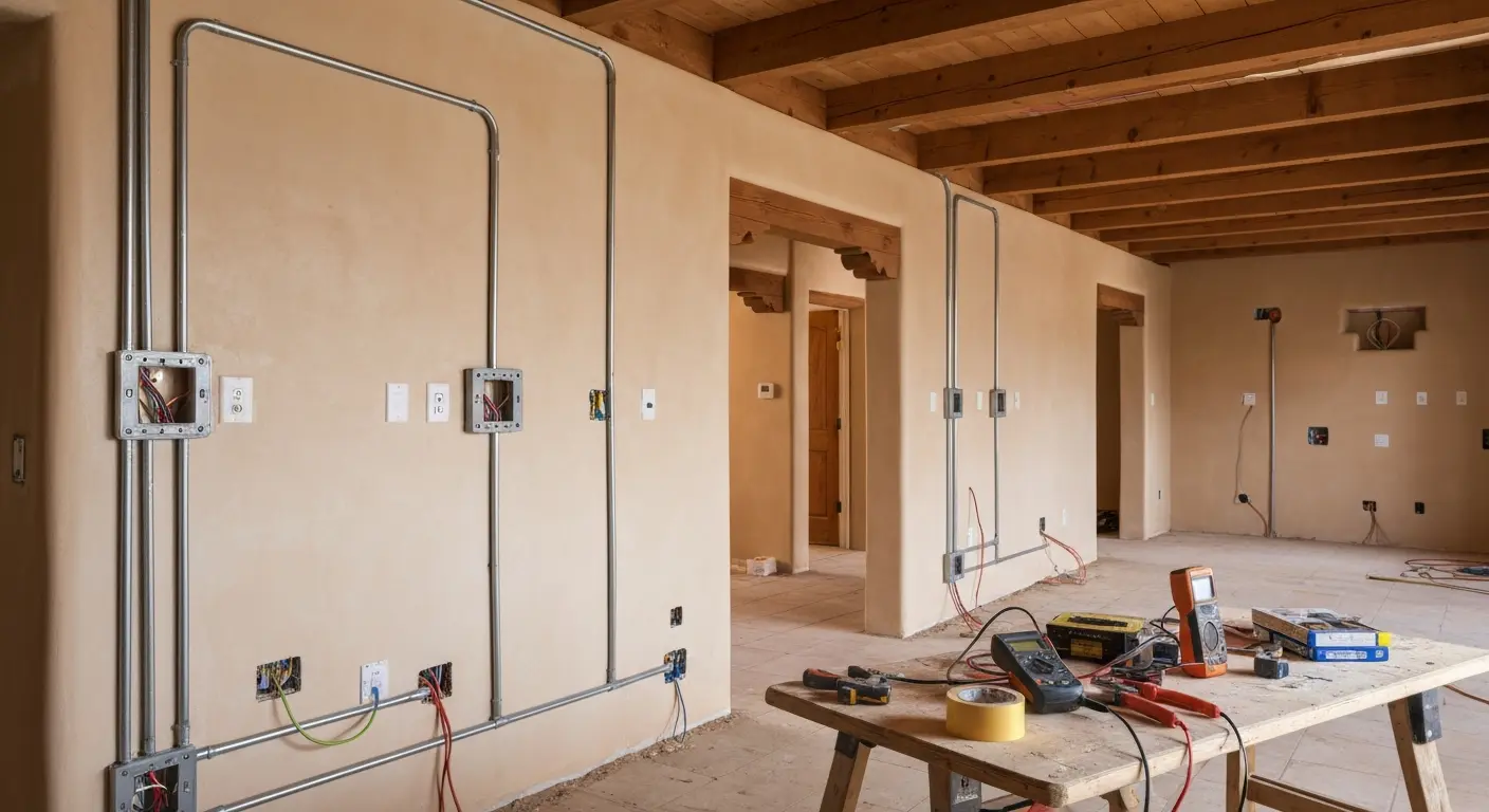 Whole-house rewiring project