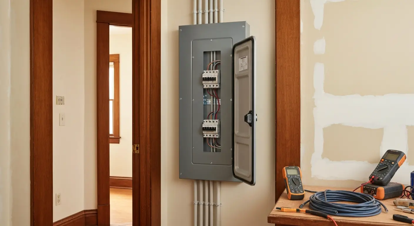 Electrical panel upgrade in Berkeley home