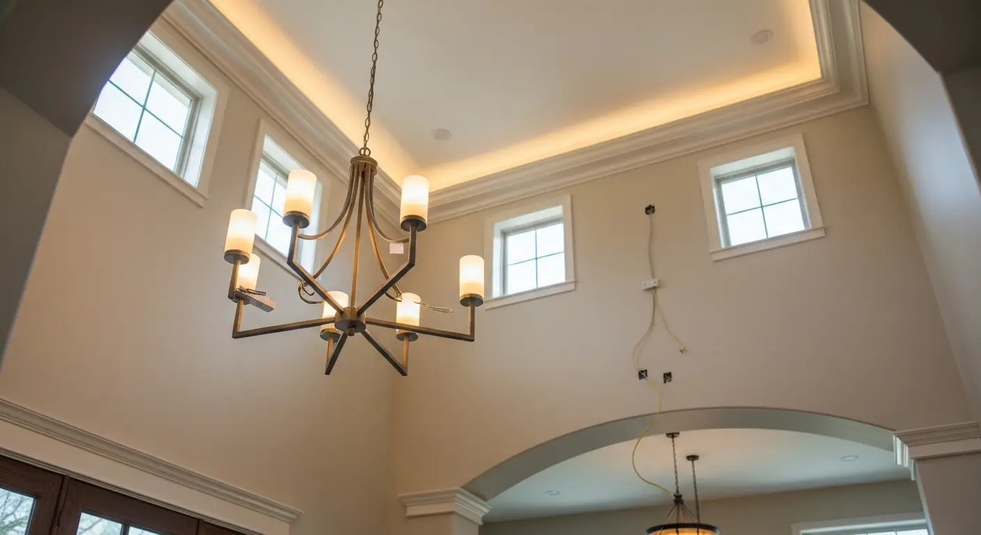 Lighting contractor work