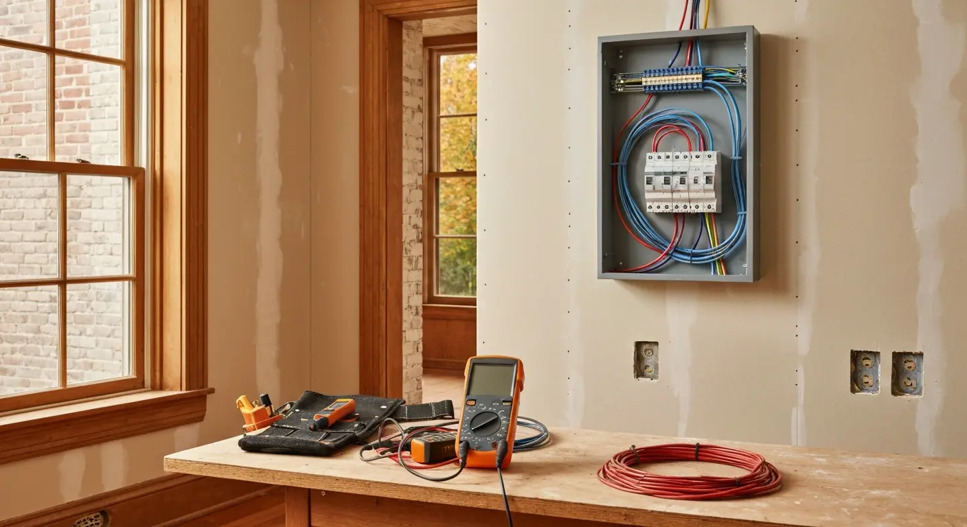 Electrical repair in Concord home