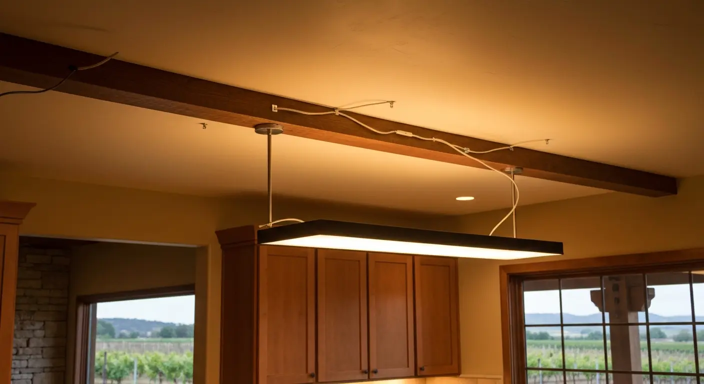 Lighting fixture installation