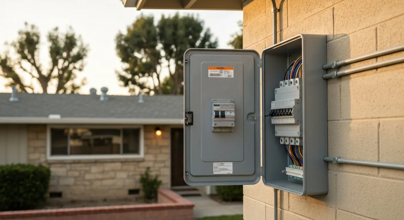 Martinez electrical panel upgrade installation