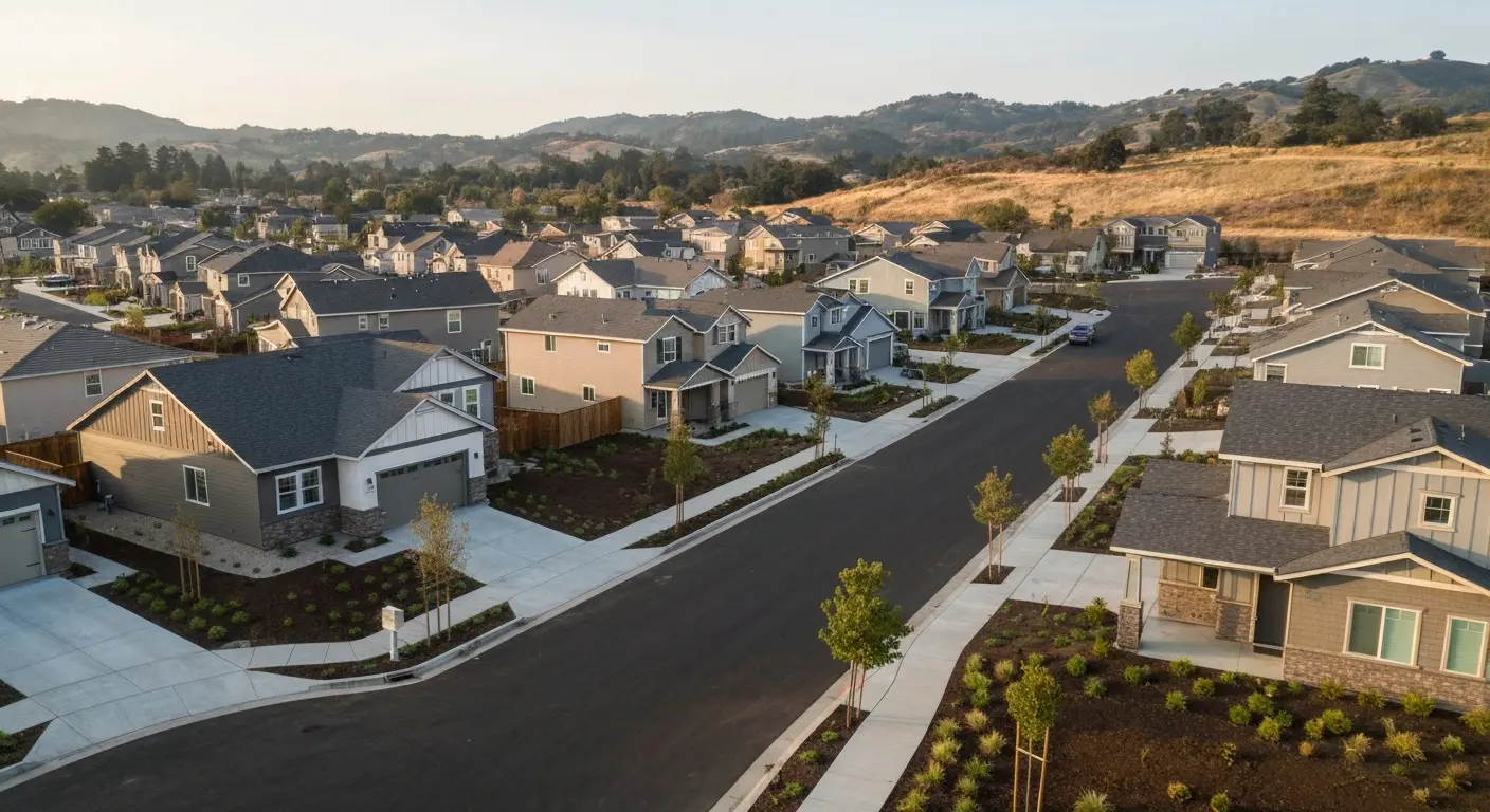 Master-planned neighborhood in Hercules