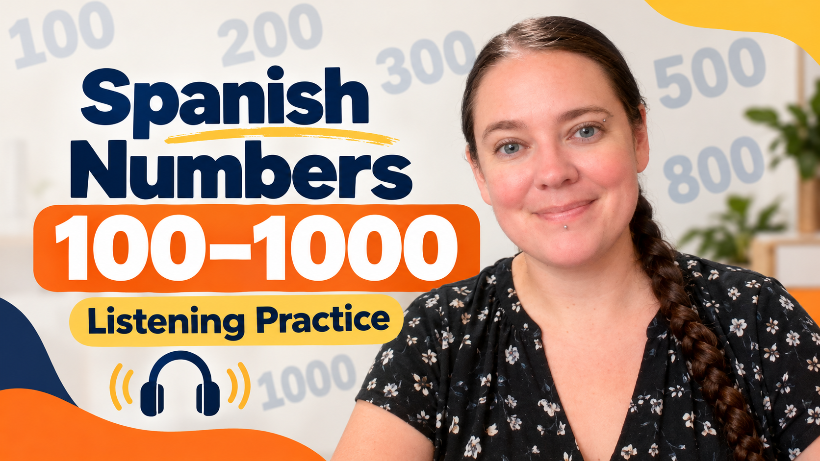 Learn Spanish Numbers 100 to 1000 — With a Listening Practice Activity