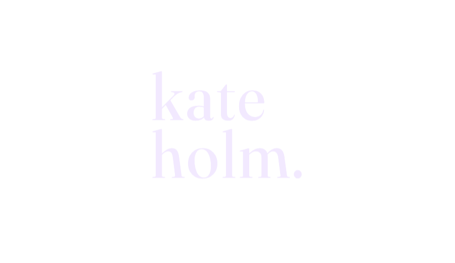 kate holm.