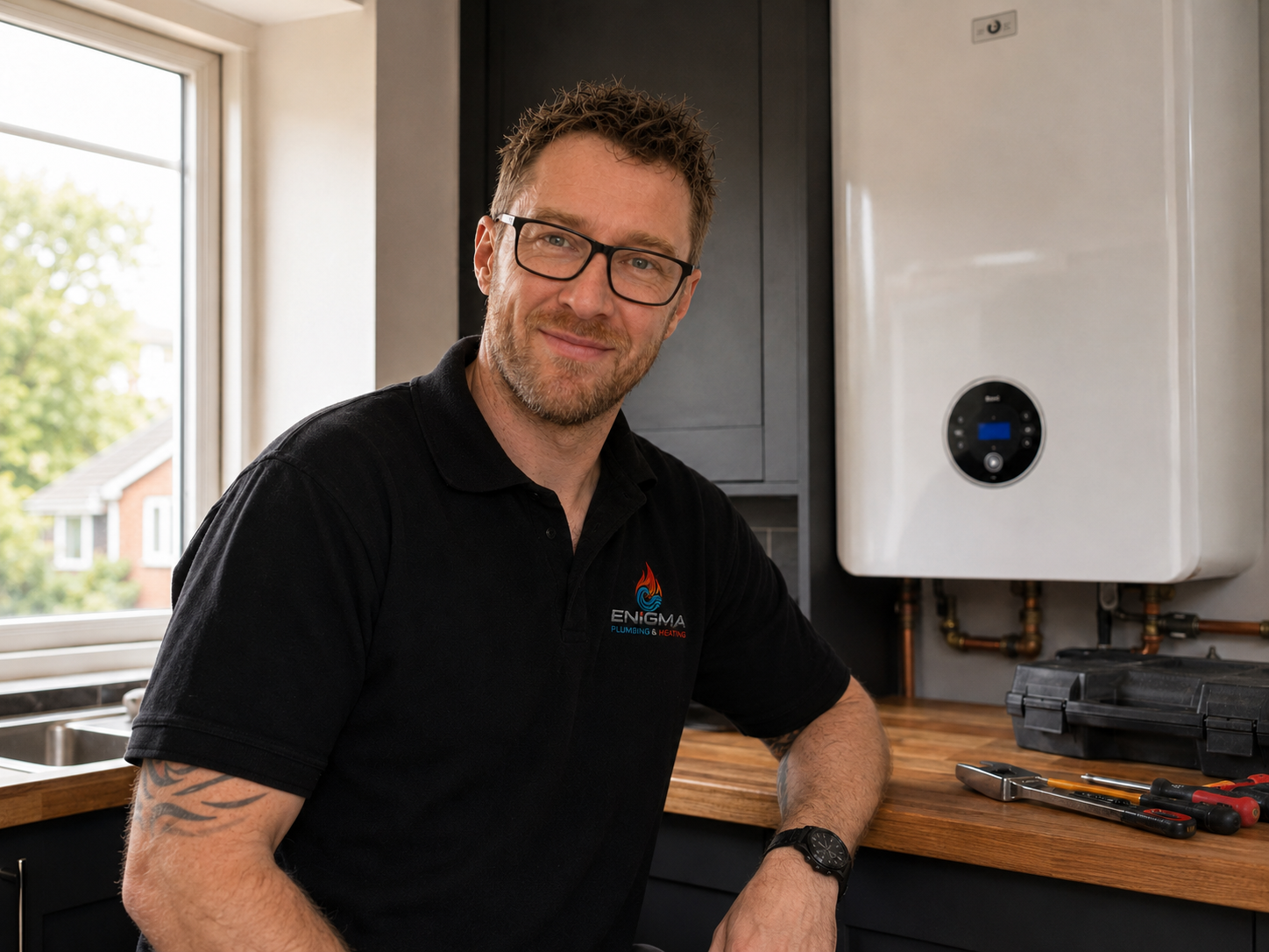 David Firth of Enigma Plumbing and Heating