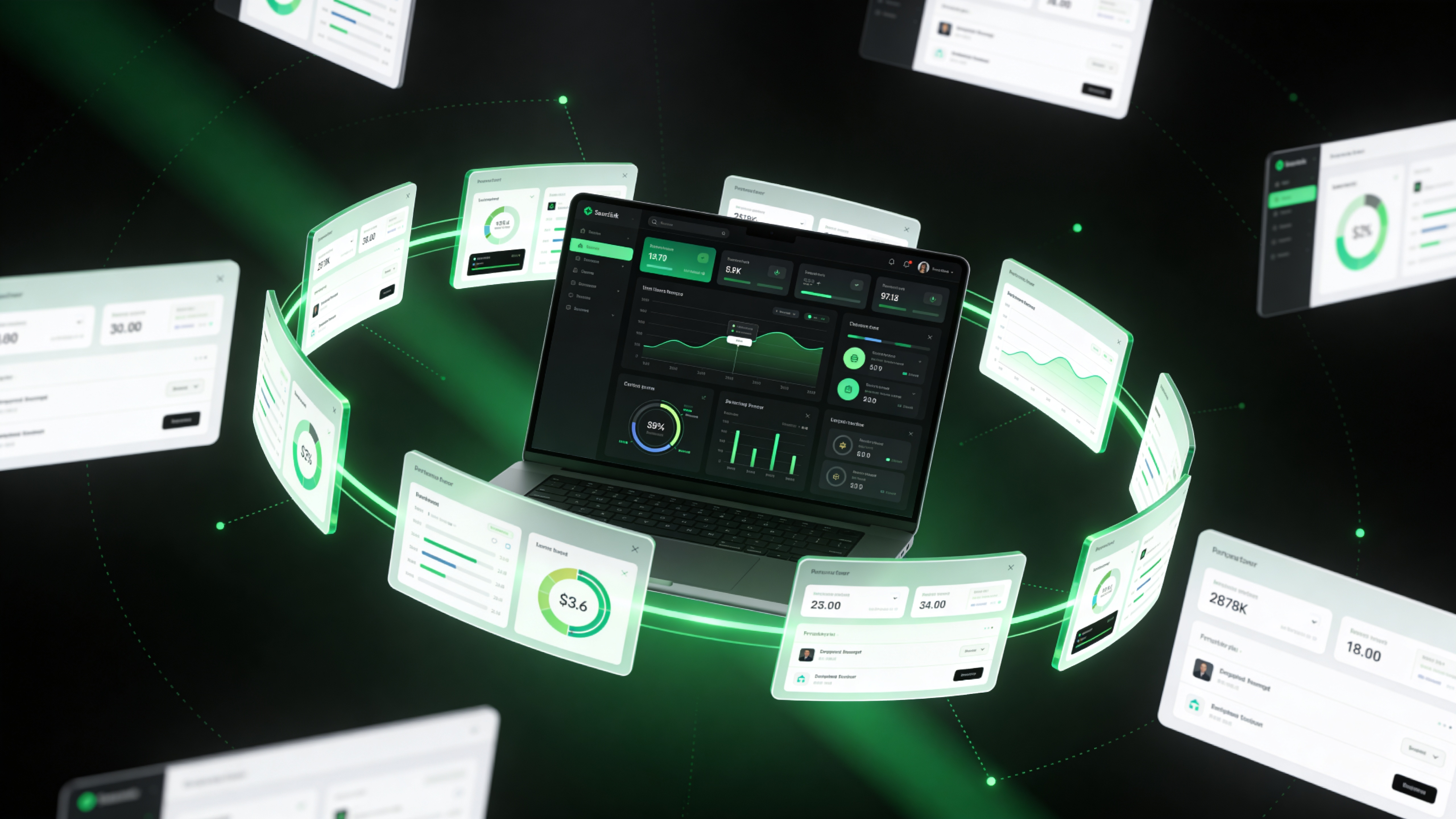 Landing page visual sample