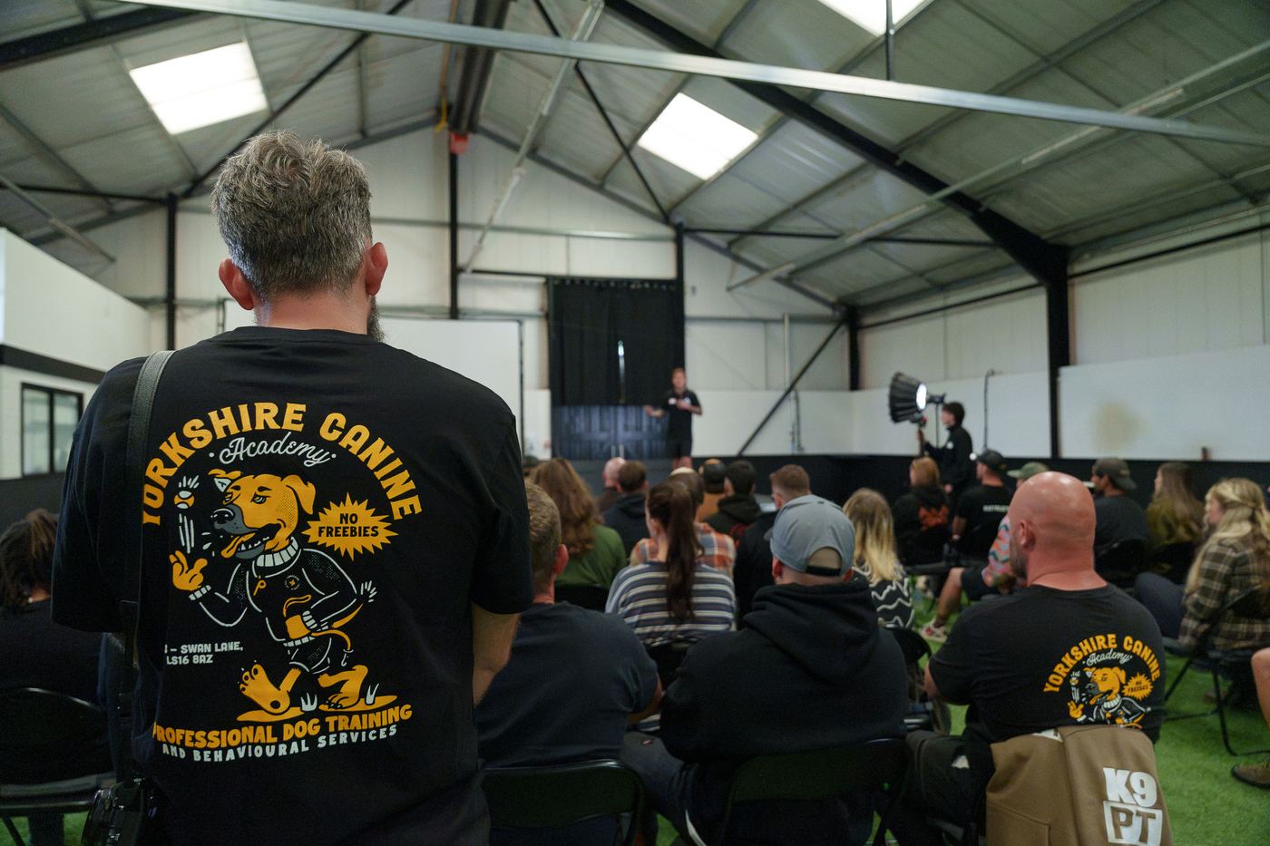 Yorkshire Canine Academy staff at the weekend