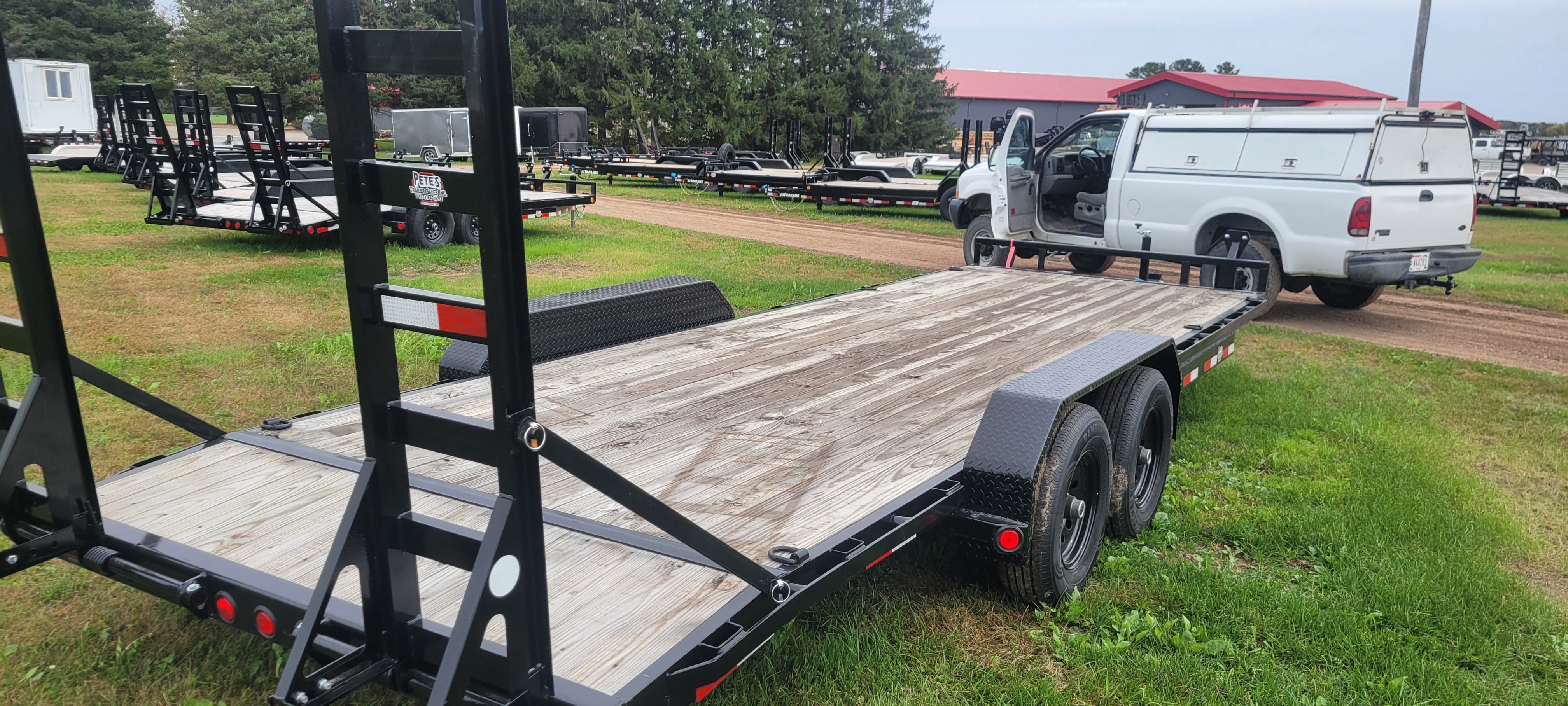 22' equipment trailer rental in Rice Lake, WI
