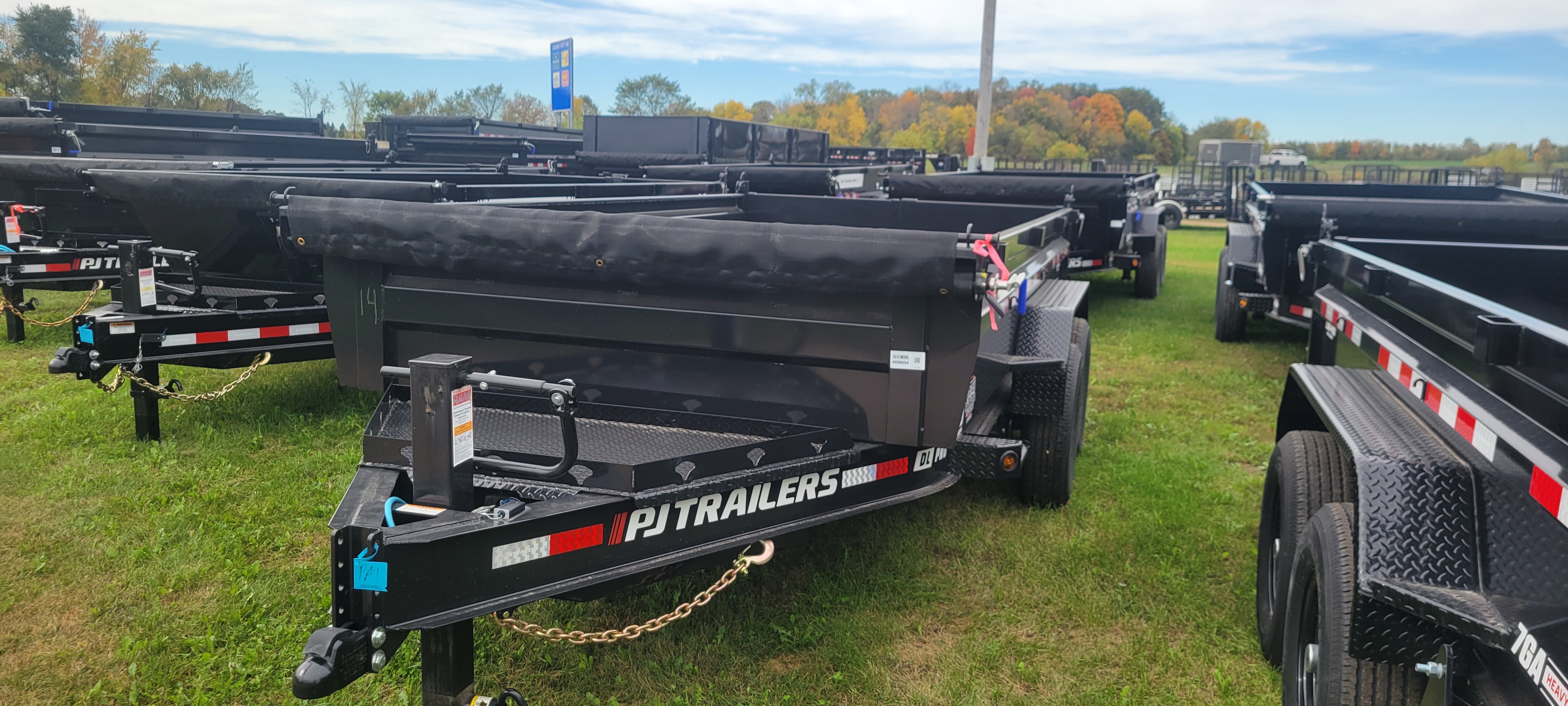 14' dump trailer rental in Rice Lake, WI