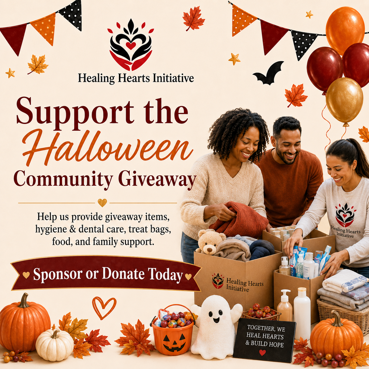 Healing Hearts Halloween Community Giveaway