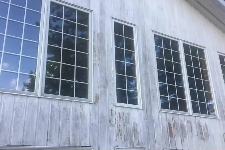 Siding before painting by Turtle Painting