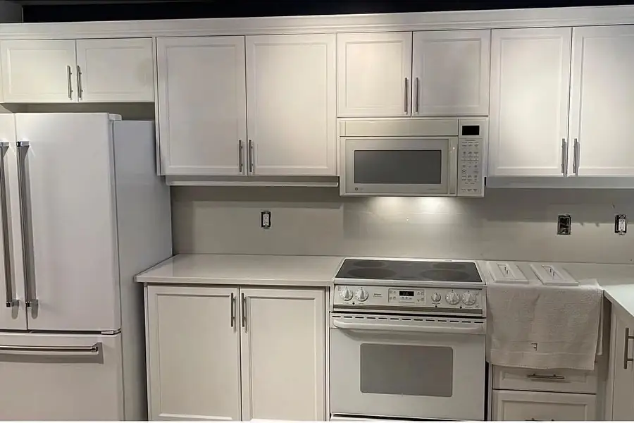 Cabinets after painting by Turtle Painting