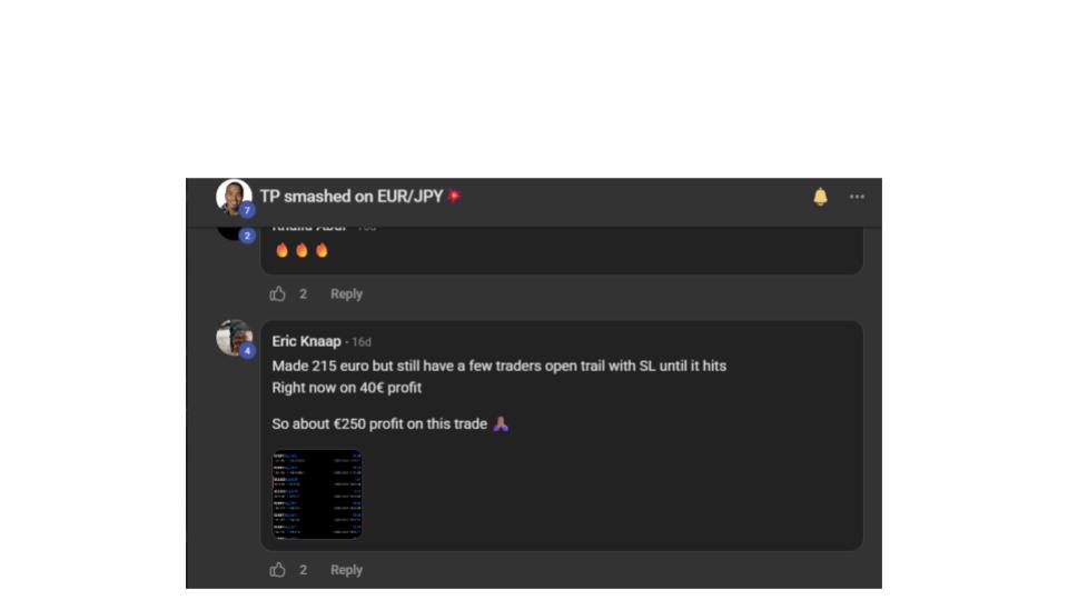 Eric Knaap — €250 profit