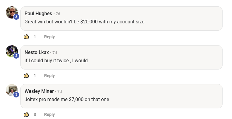 Nesto — if I could buy it twice I would — Wesley Miner $7,000