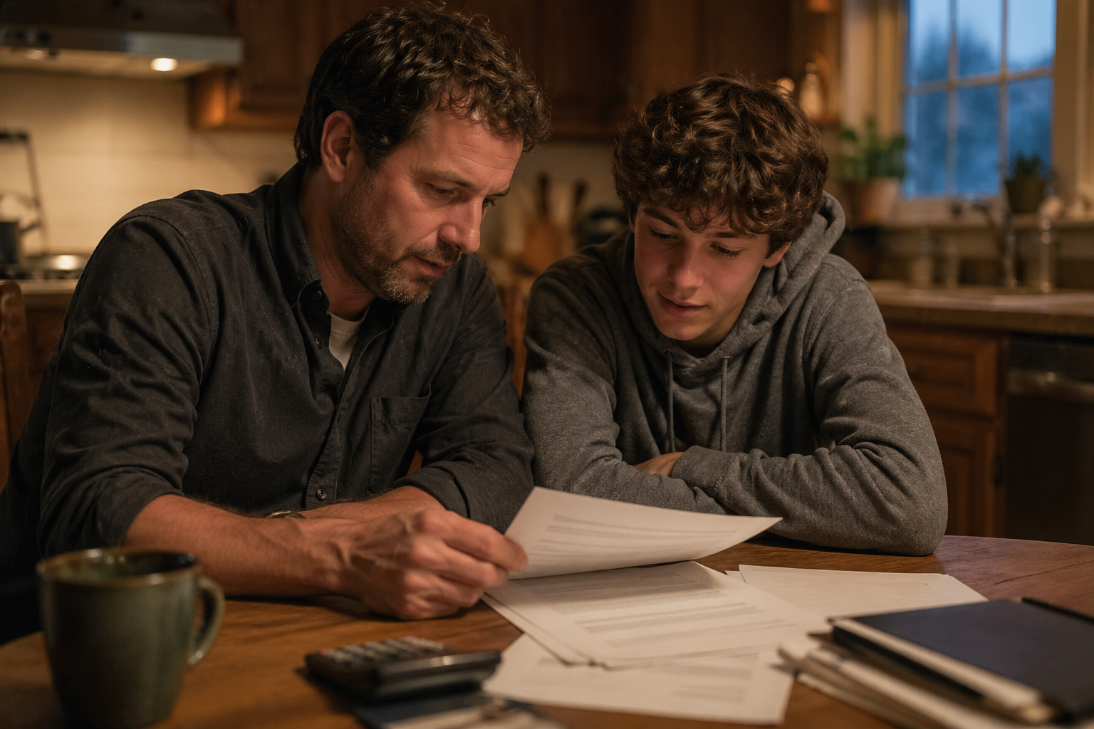 parent teaching financial literacy to next generation as part of generational wealth plan