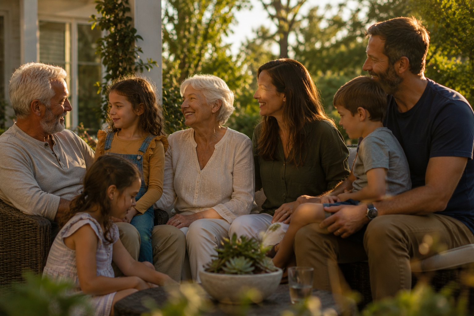  family with comprehensive estate plan protecting generational wealth and legacy