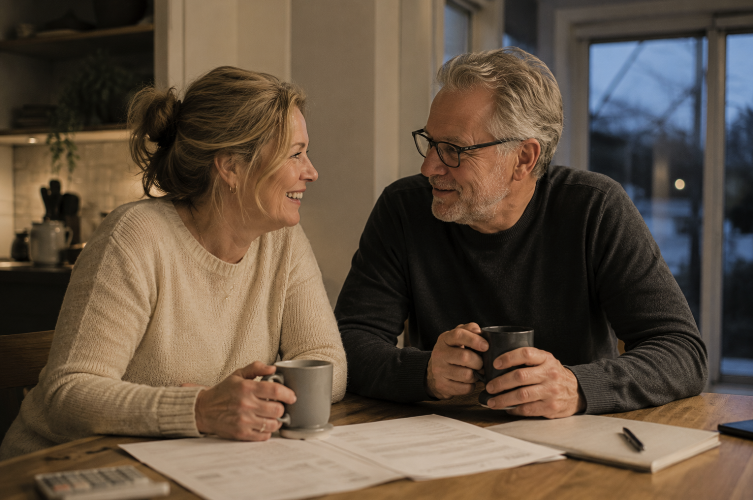 couple with complete retirement plan including annuity and IUL strategy for lifetime income