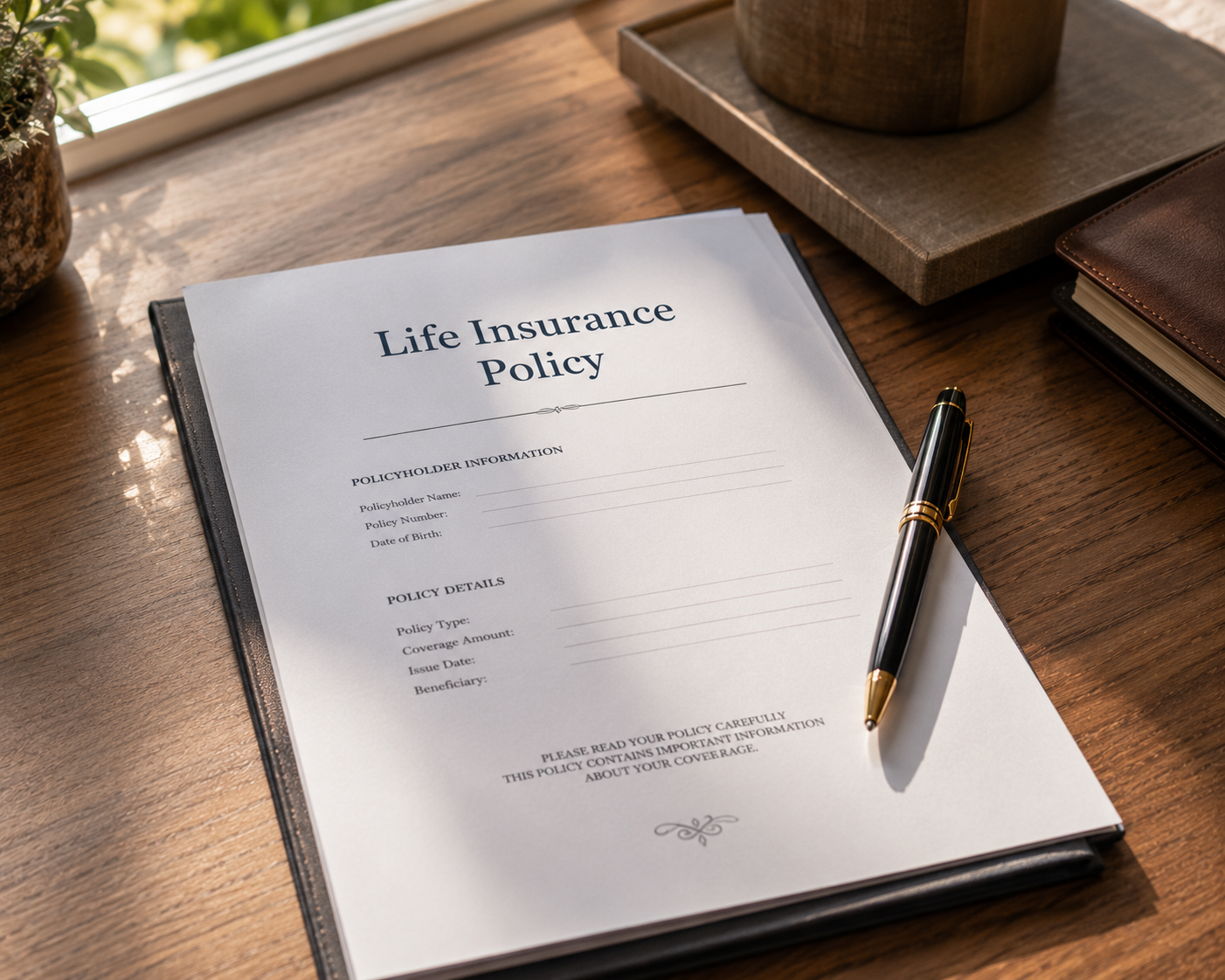 high income earner life insurance policy showing cash value component and permanent coverage options