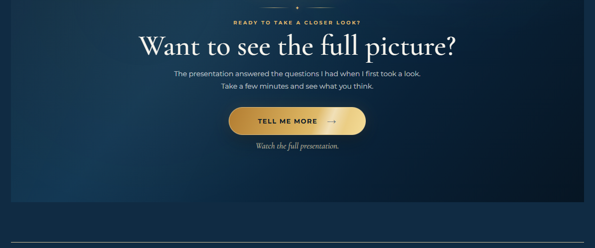 Elevate by Kim landing page section