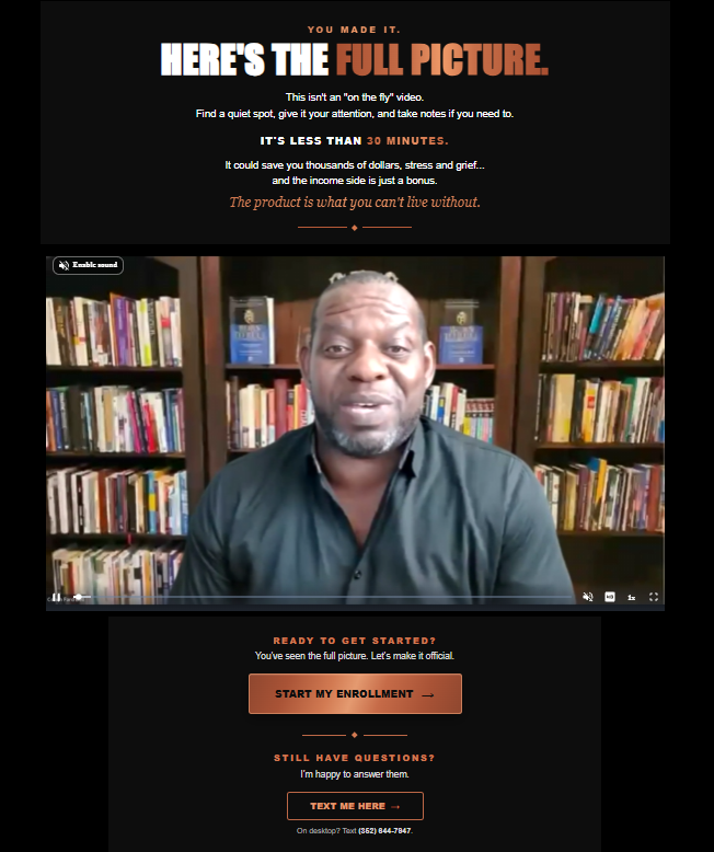Do It Different landing page screenshot 4