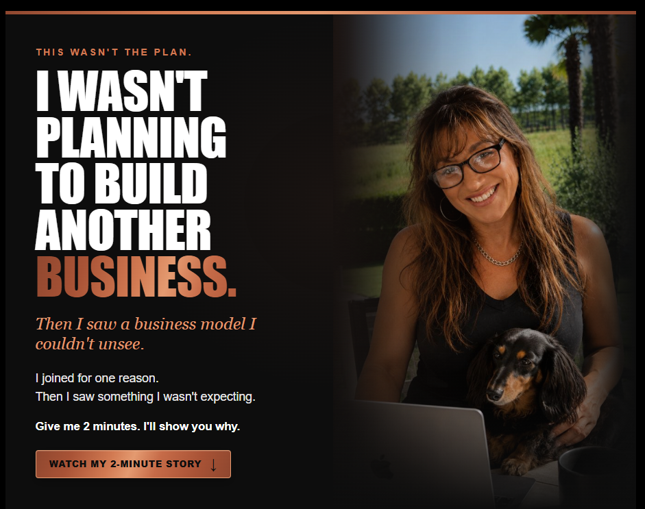 Do It Different landing page screenshot 1